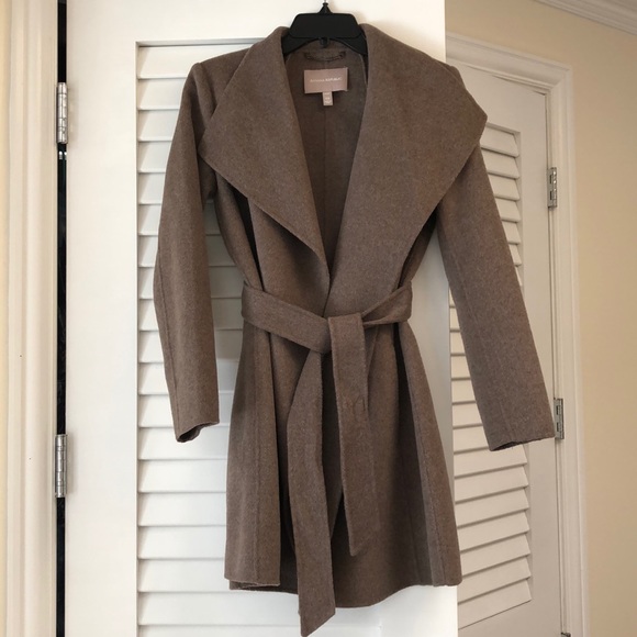 double faced wrap coat banana republic